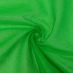 Фатин (мягкий), цвет Светло-зеленый (на отрез)  в Омске