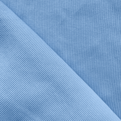 Ткань Кашкорсе, 420гм/2, 110см, цвет Светло-Голубой (на отрез)  в Омске