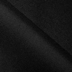 Ткань Оксфорд 600D PU, Черный (на отрез)  в Омске