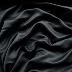 Светозатемняющая ткань для штор &quot;Блэкаут&quot; 95% (Blackout), цвет Черный (на отрез)  в Омске