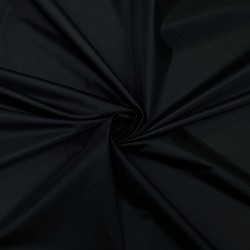 Ткань Дюспо 240Т WR PU Milky, цвет Черный (на отрез)  в Омске