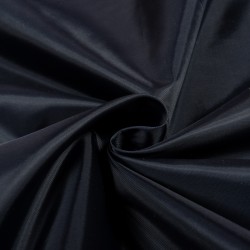 Ткань подкладочная Таффета 190Т, цвет Темно-Синий (на отрез)  в Омске