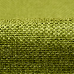 Ткань Блэкаут для штор светозатемняющая 85% &quot;Рогожка Зеленая&quot; (на отрез)  в Омске