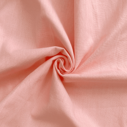 Ткань Перкаль, цвет Персиковый (на отрез)  в Омске